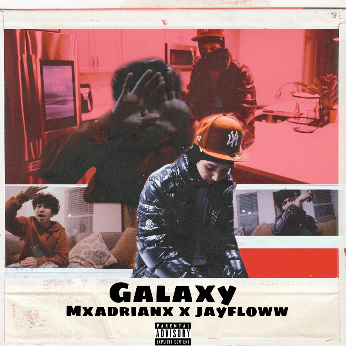galaxy (feat. Jay Floww) - Single by Mxadrianx album cover