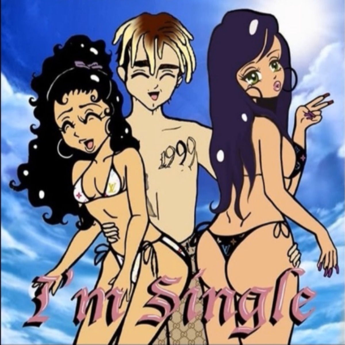 I'm Single - Single by young.ezzz album cover