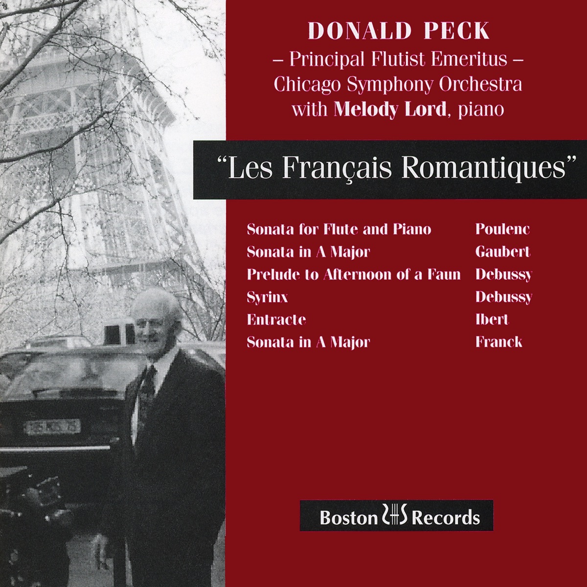 Les Français Romantiques by Donald Peck & Melody Lord album cover