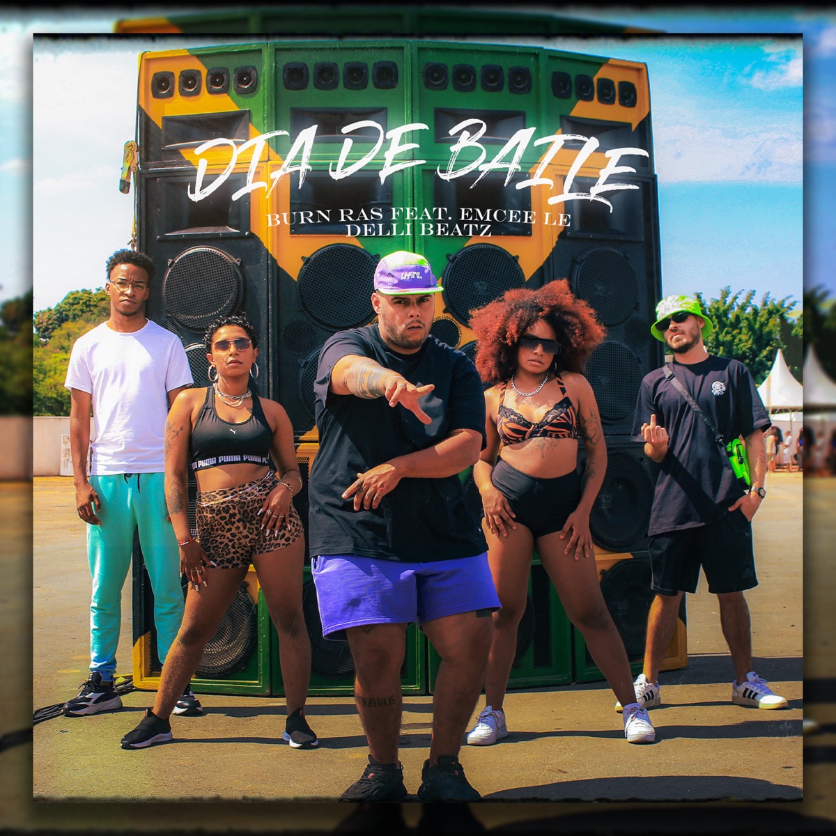 Día de Baile - Single by Burn Ras, Emcee Lê & Delli Beatz album cover