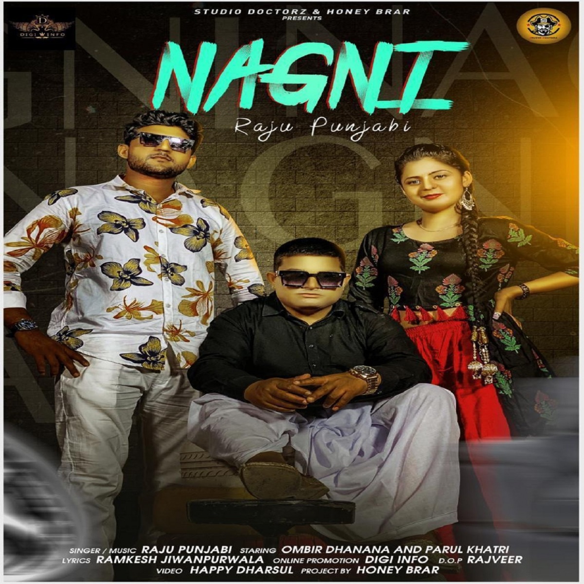Nagni - Single by Raju Punjabi album cover