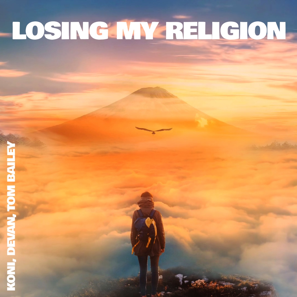 Losing My Religion - Single by Koni, Devan & Tom Bailey album cover