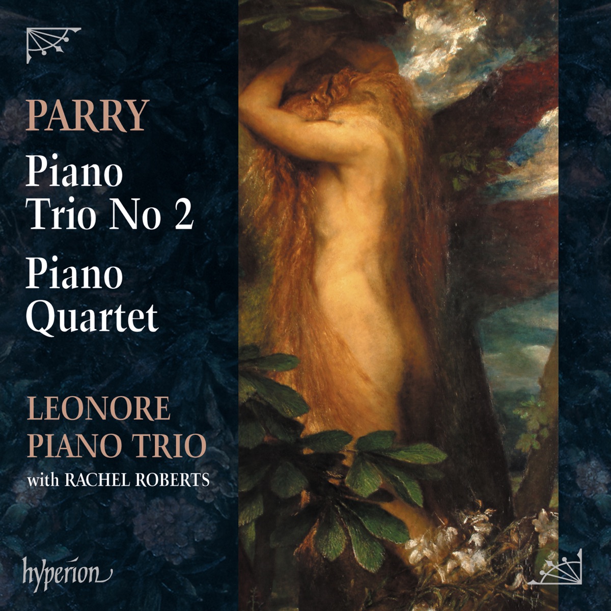 Parry: Piano Trio No. 2 & Piano Quartet by Leonore Piano Trio album cover