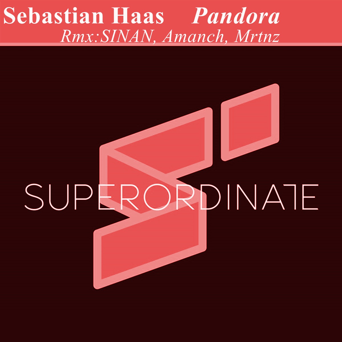 Pandora (The Remixes) - Single by Sebastian Haas album cover