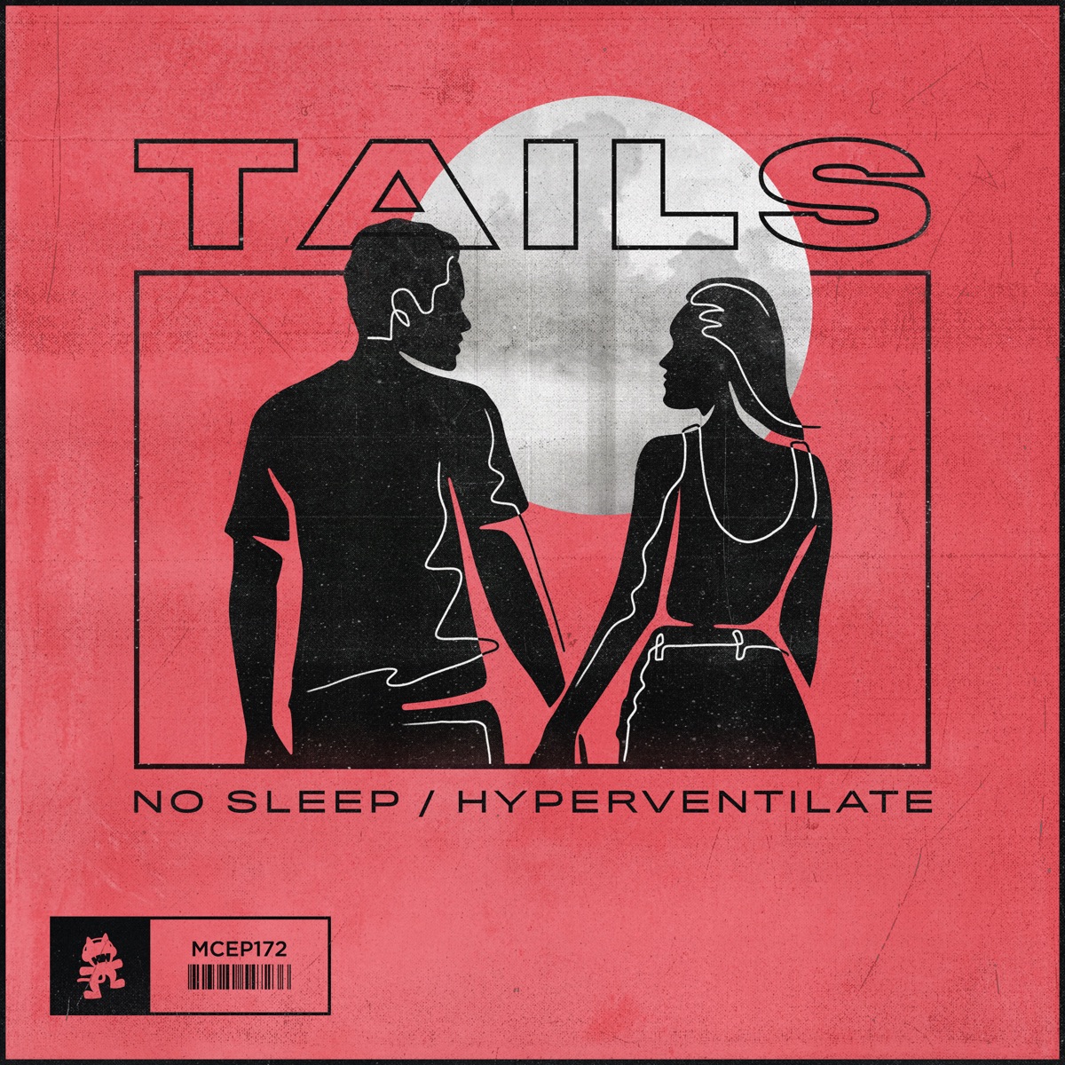 No Sleep / Hyperventilate - Single by Tails album cover