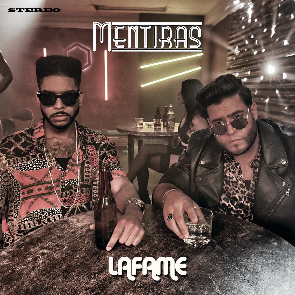 Mentiras - Single by Lafame album cover
