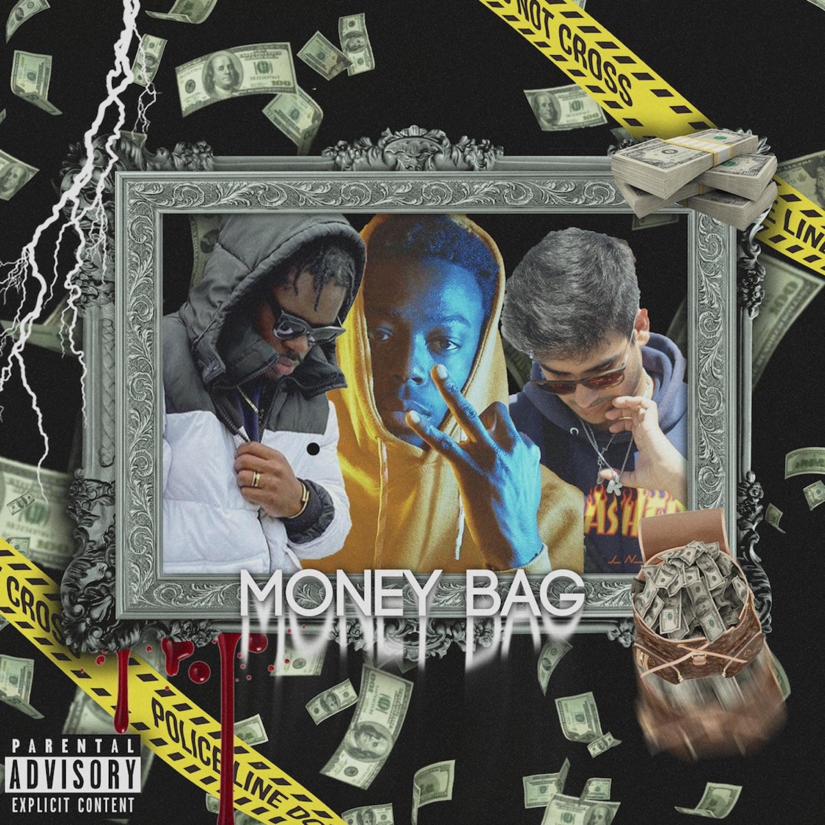 Money Bag (feat. Ajli Cobra & Júnior Boy) - Single by Kazer album cover