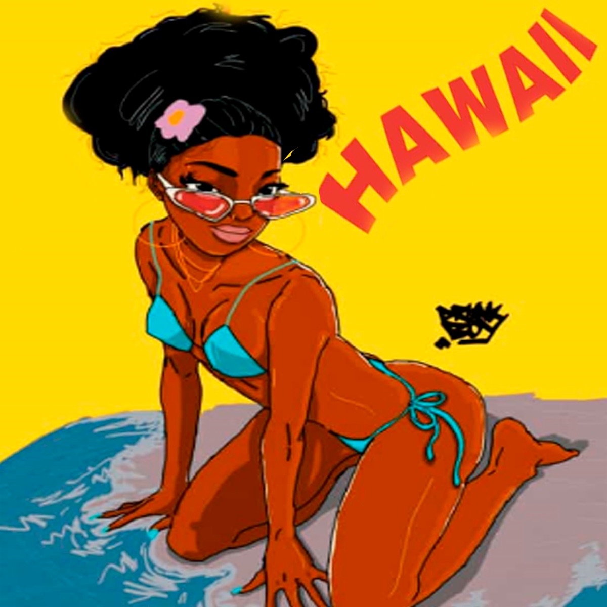 Hawaii (feat. VB, M4ic & Maiws) - Single by Cartter album cover