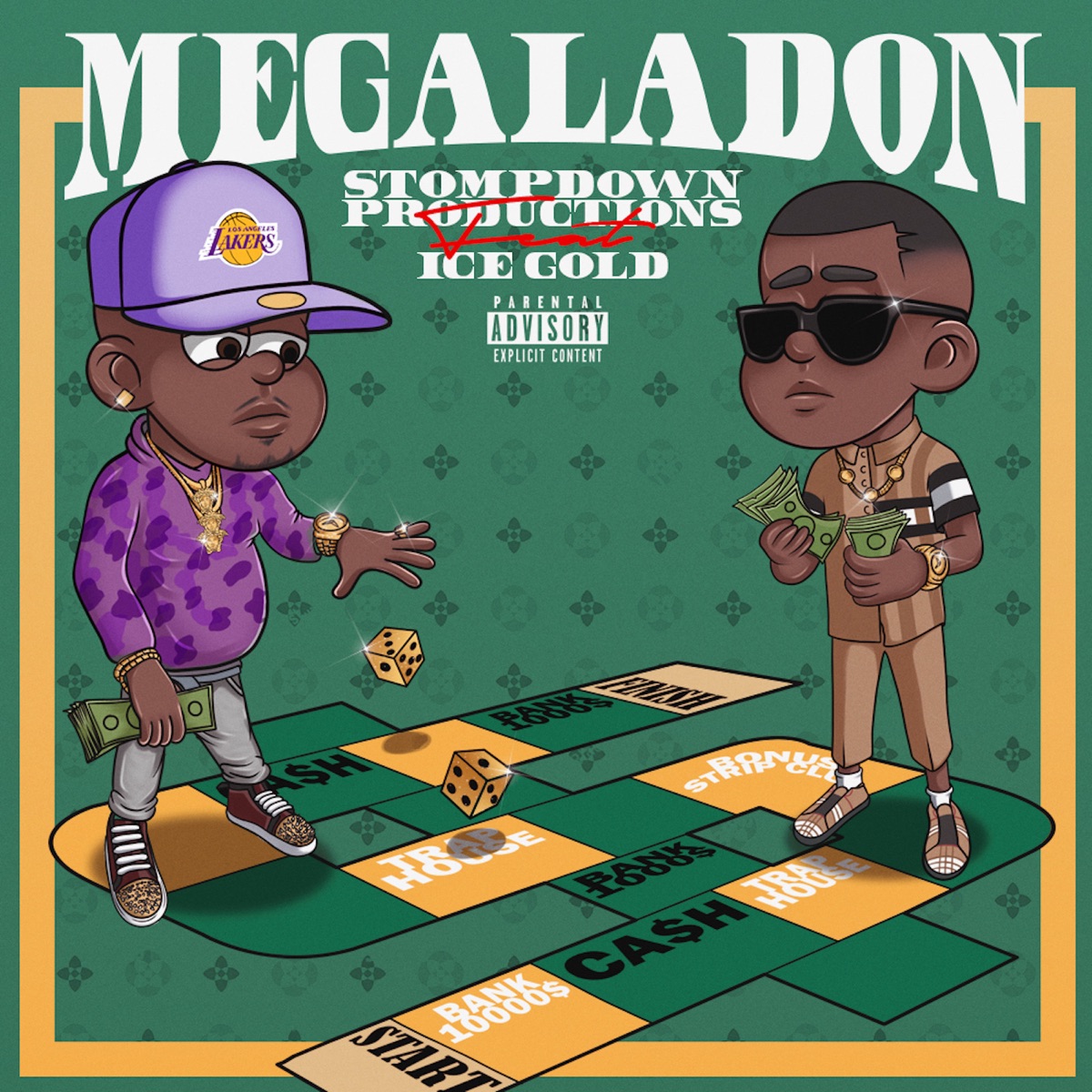 Megaladon (feat. Ice Gold) - Single by stompdown productions album cover