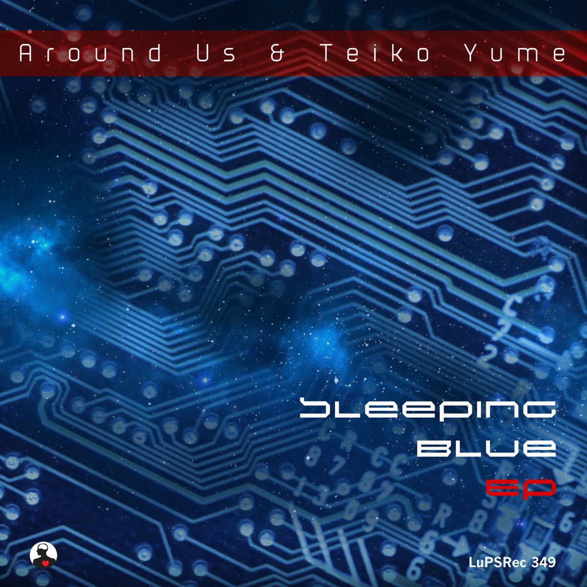 Sleeping Blue - Single by Teiko Yume & Around Us album cover