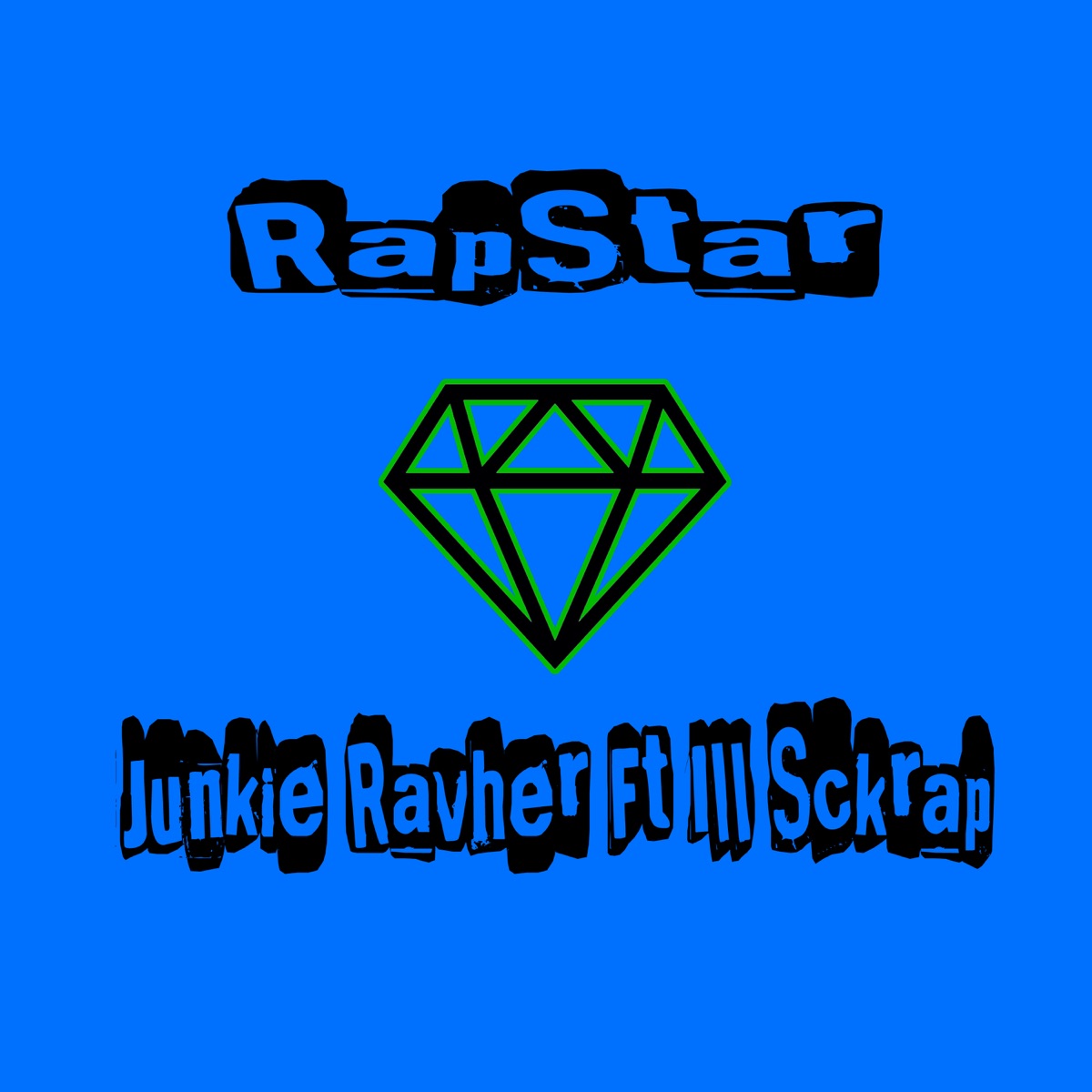 Rapstar (feat. Ill Sckrap) - Single by Junkie Ravher album cover