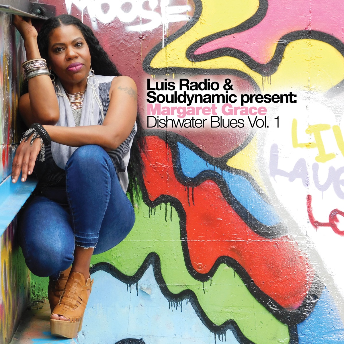 Dishwater Blues Vol. 1 - EP by Luis Radio, Souldynamic & Margaret Grace album cover