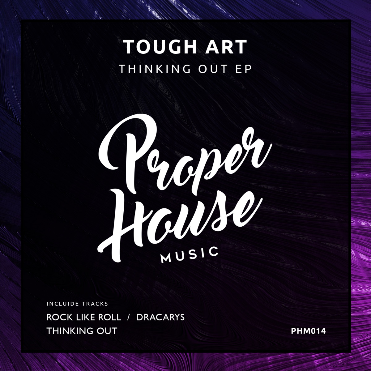 Thinking Out - Single by Tough Art album cover