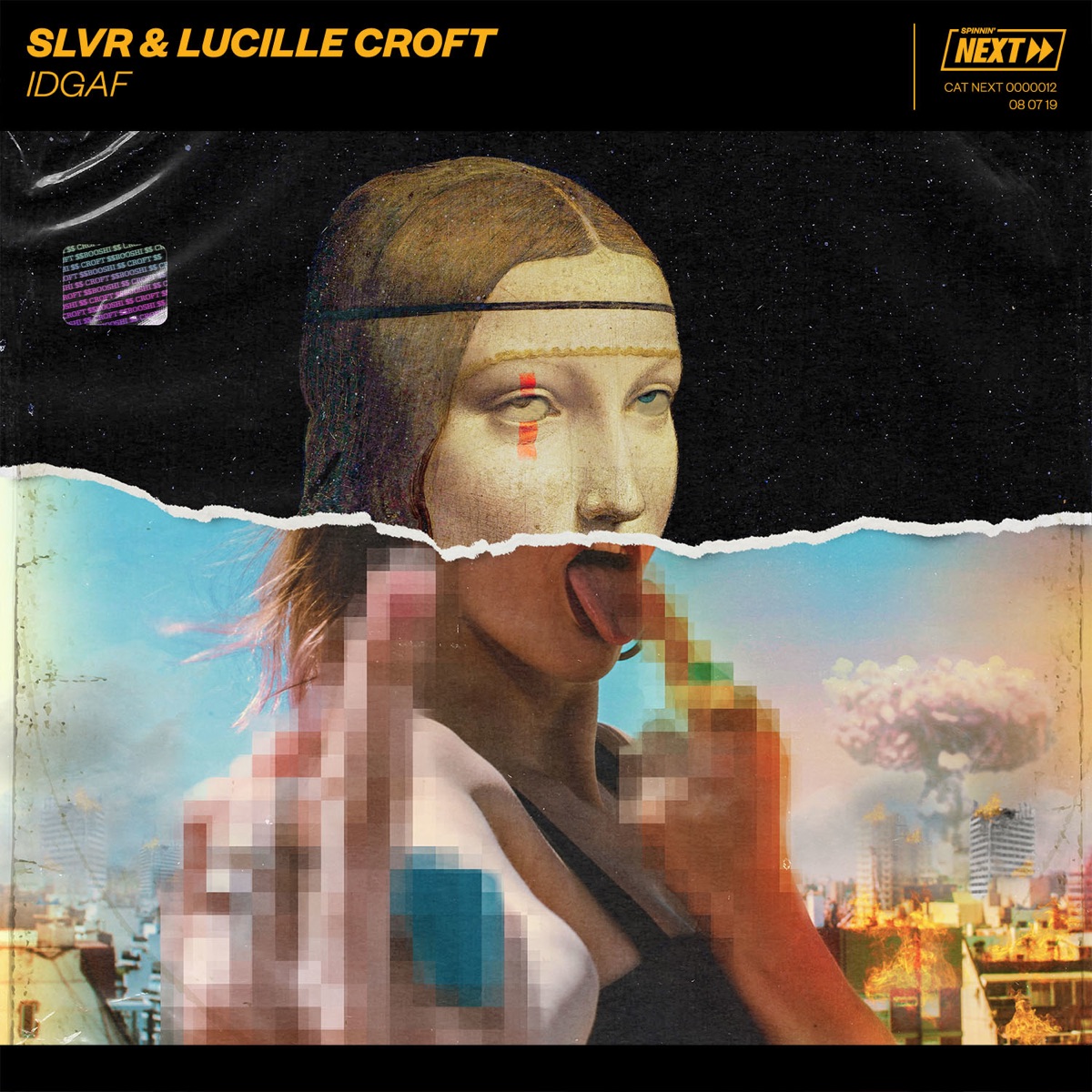 Idgaf - Single by SLVR & Lucille Croft album cover