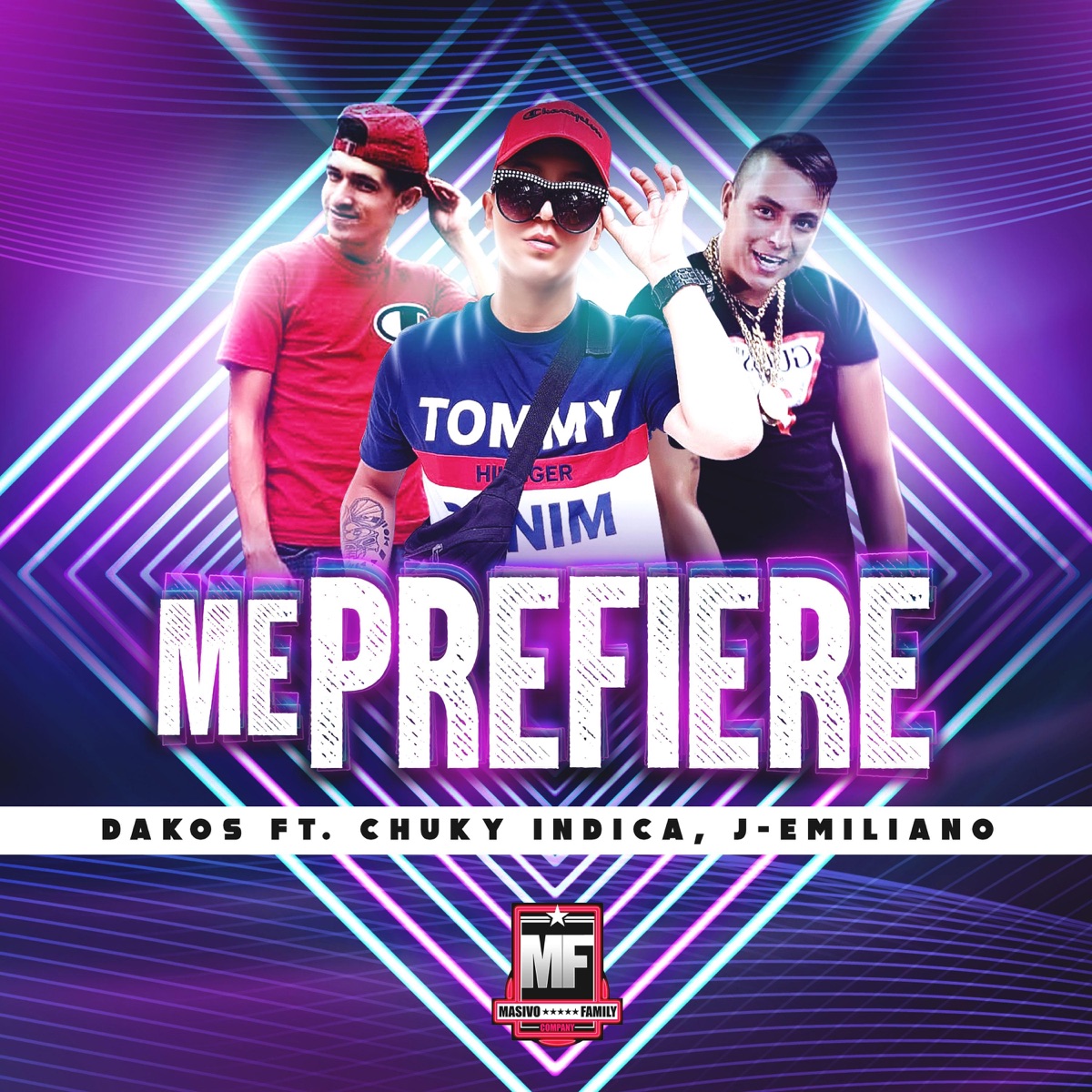 Me Prefiere (feat. Chuky Indica & J-Emiliano) - Single by Dakos album cover