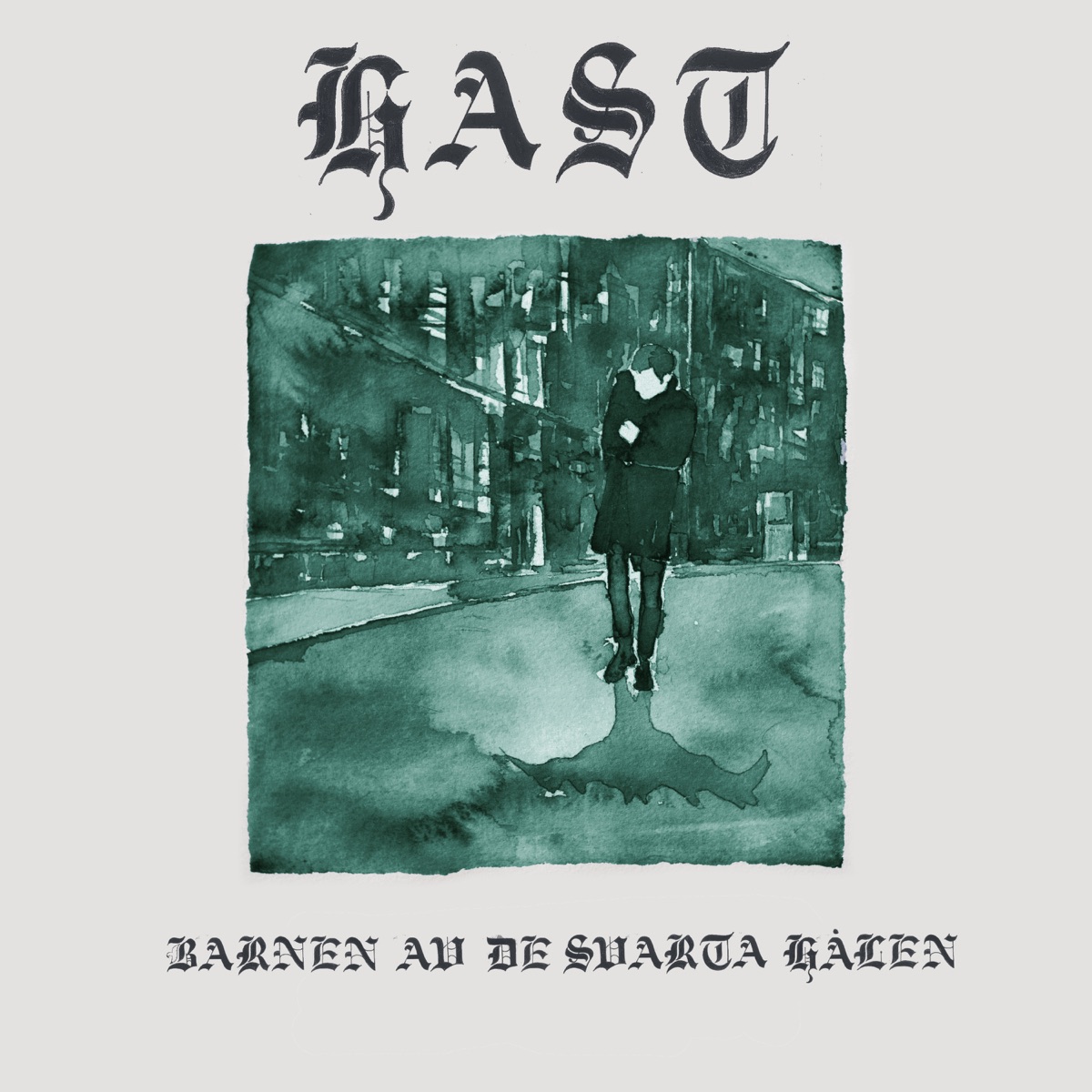 Barnen Av De Svarta Hålen - Single by Hast album cover