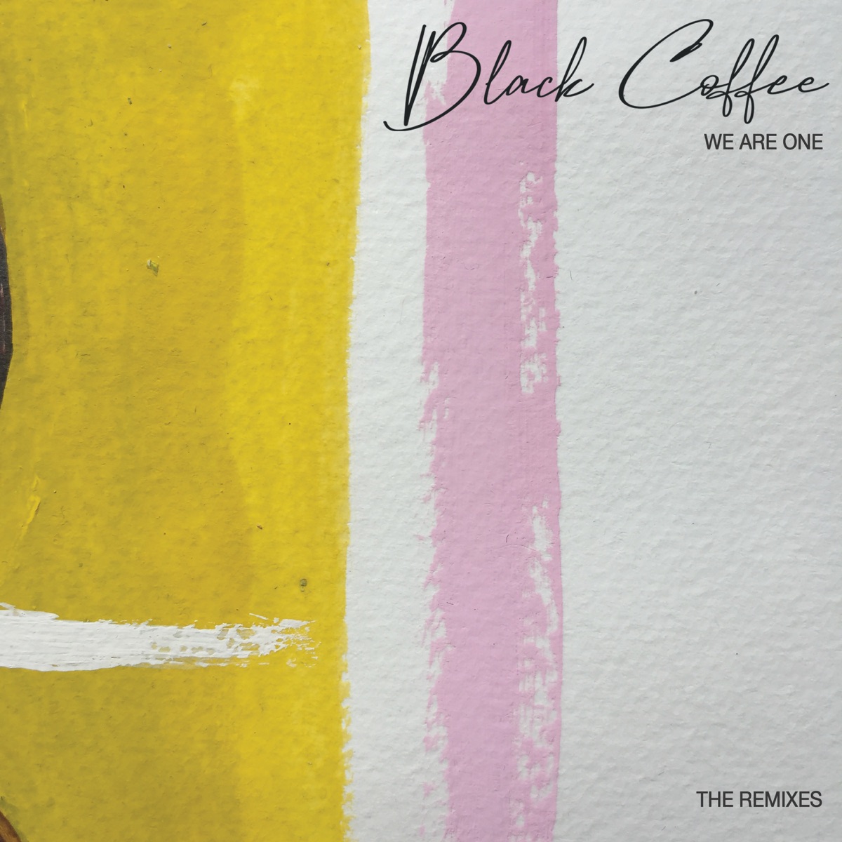 We Are One by Black Coffee & Hugh Masekela album cover