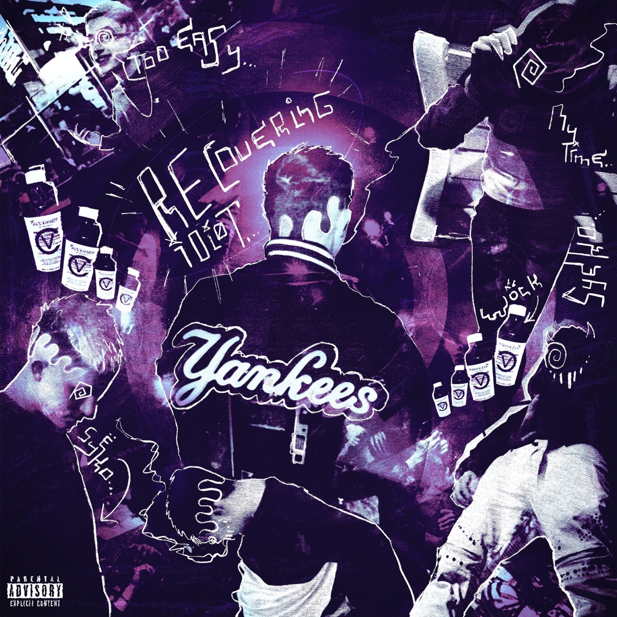 RECOVERING IDIOT by LUH SYKE album cover