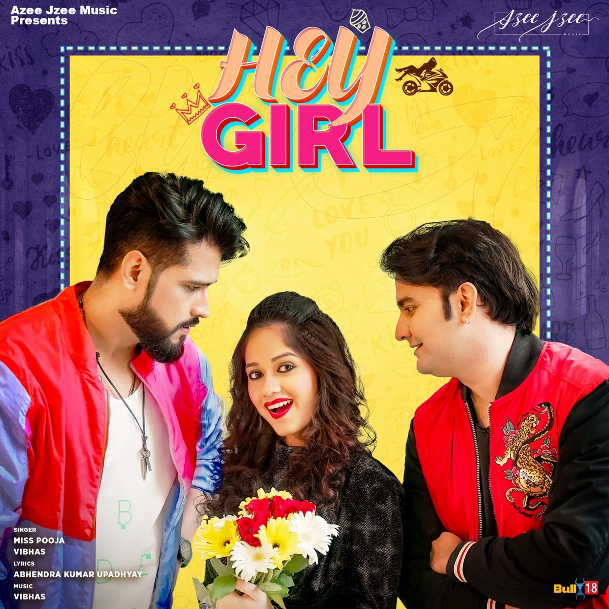 Hey Girl - Single by Miss Pooja & Vibhas album cover