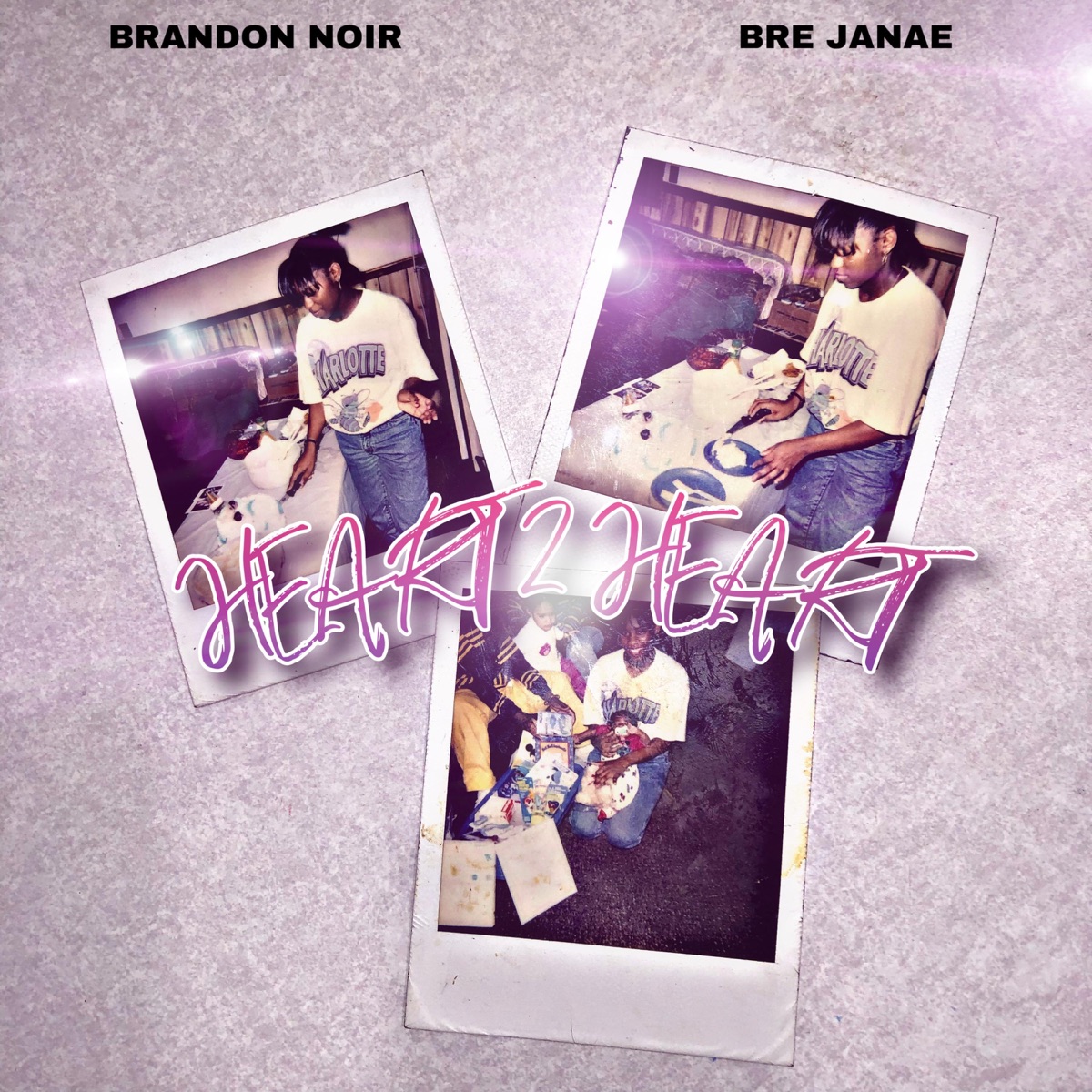 Heart 2 Heart - Single by Brandon Noir album cover