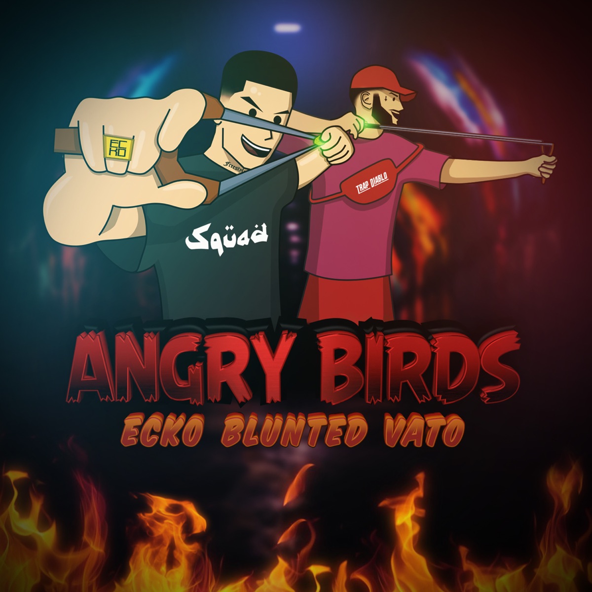 Angry Birds - Single by ECKO & Blunted Vato album cover