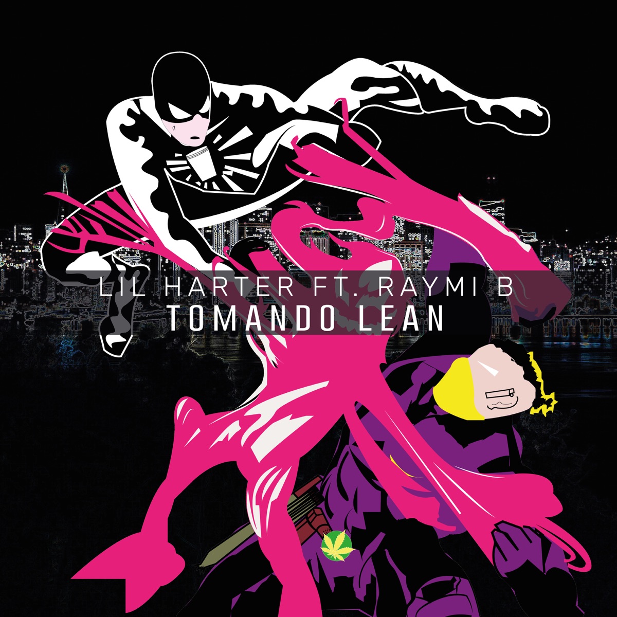 Tomando Lean (feat. Raymi B.) - Single by Lil Harter album cover