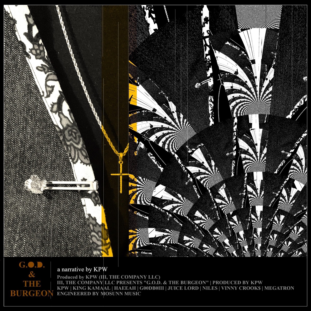 G.O.D. & The Burgeon by KPW album cover