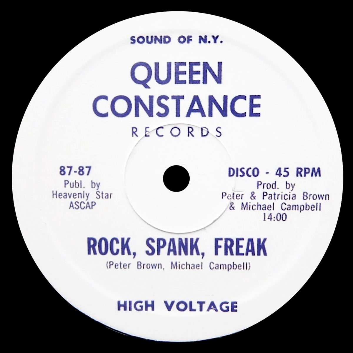Rock, Spank, Freak - EP by High Voltage album cover