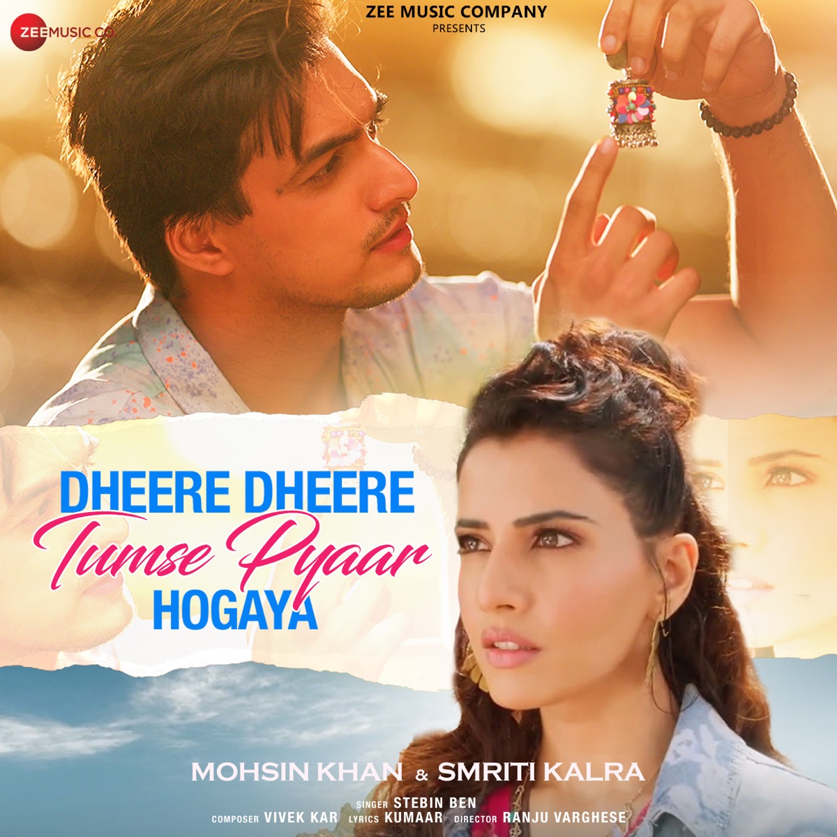 Dheere Dheere Tumse Pyaar Hogaya - Single by Stebin Ben, Vivek Kar & Kumaar album cover