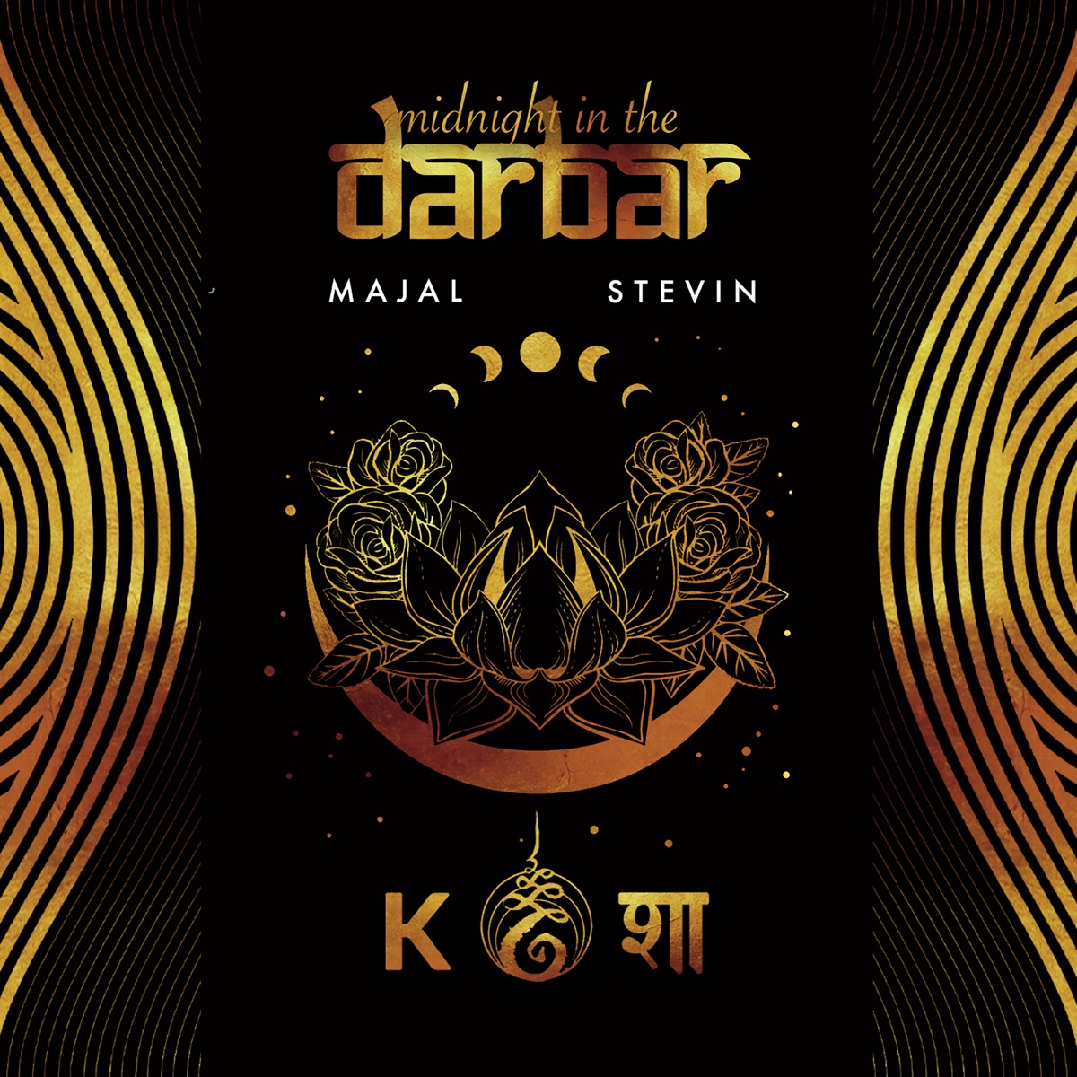Midnight in the Darbar - Single by Stevin McNamara, Majal & Kósa records album cover