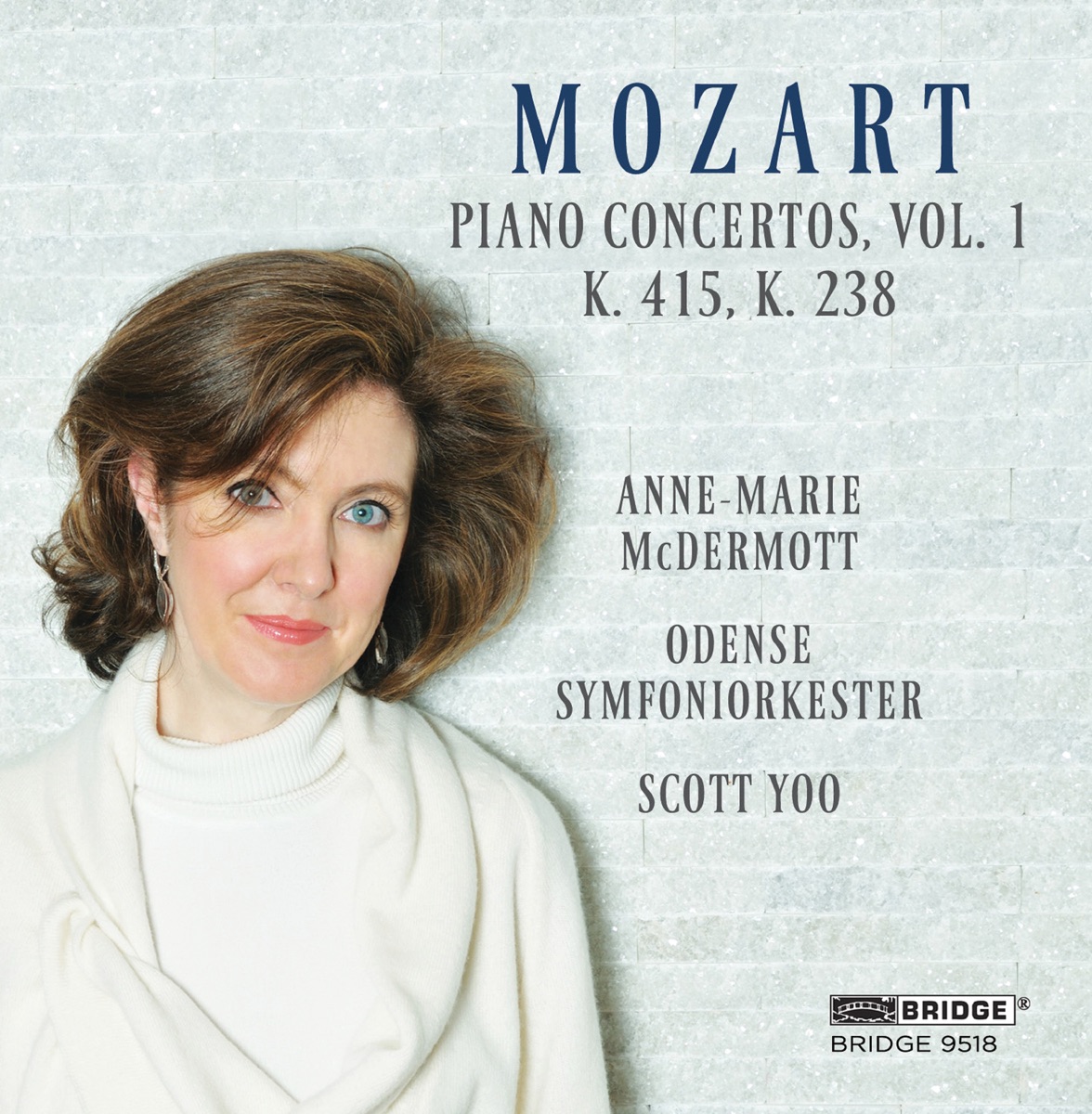 Mozart: Piano Concertos in C Major & B-Flat Major by Anne-Marie McDermott, Odense Symfoniorkester & Scott Yoo album cover