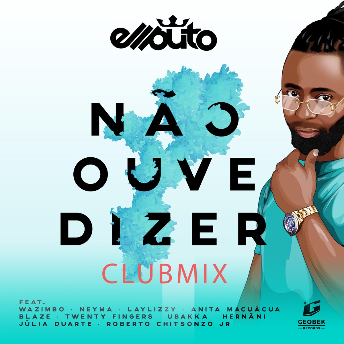 Não Ouve Dizer (feat. Wazimbo, Neyma, Laylizzy, Anita Macuacua, Blaze, Twenty Fingers, Ubakka, Hernâni, Júlia Duarte & Roberto Chitsonzo JR) - Single by Ellputo album cover