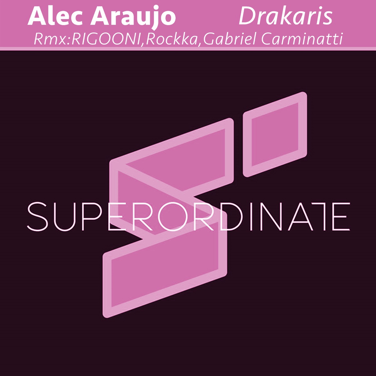Drakaris ( The Remixes ) - Single by Alec Araujo album cover
