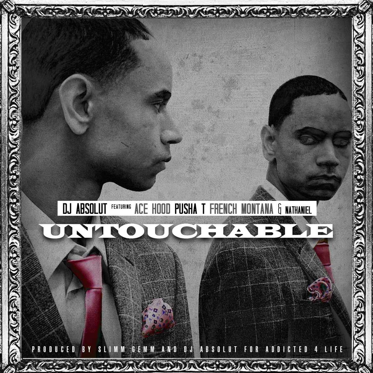 Untouchable - Single by Ace Hood, DJ Absolut, French Montana & Pusha T album cover