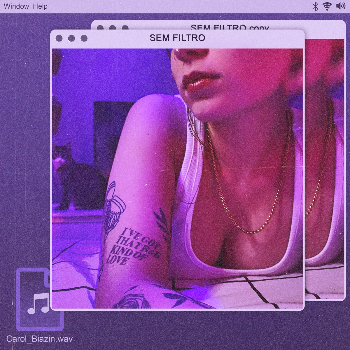 Sem Filtro - Single by Carol Biazin album cover