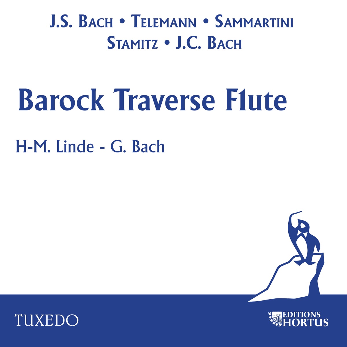 Barock Traverse Flute by Hans Martin Linde & Gottfried Bach album cover