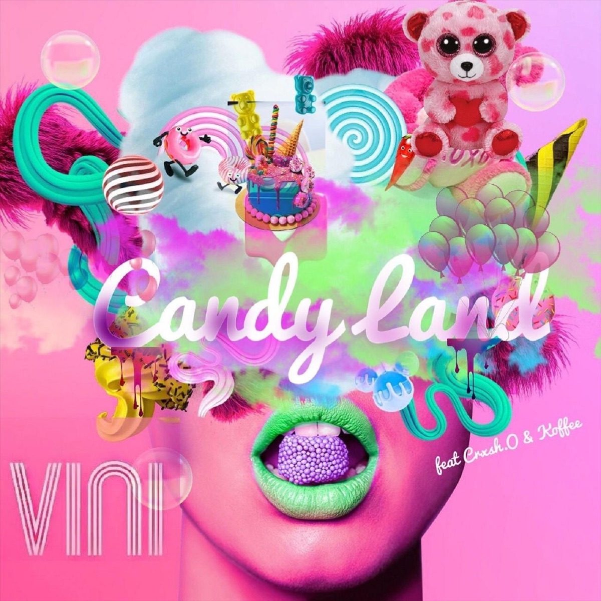 Candy Land (feat. Crxsh.0 & Koffee) - Single by Vini album cover