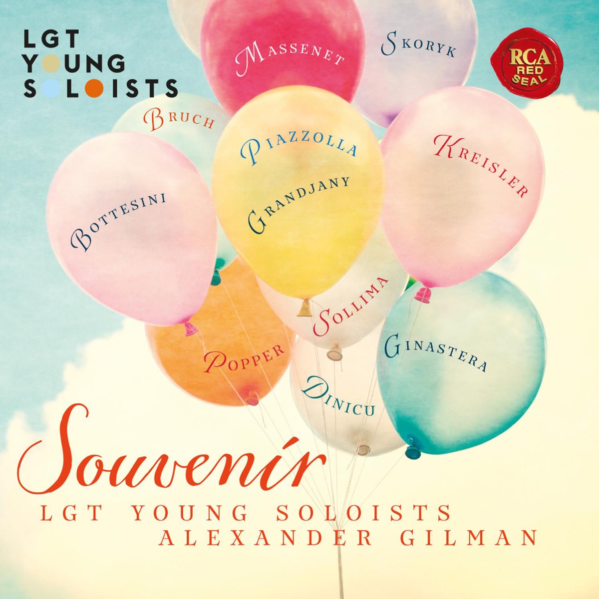 Souvenir by LGT Young Soloists & Alexander Gilman album cover
