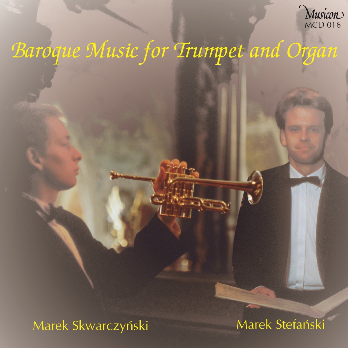 Baroque Music for Trumpet & Organ by Marek Skwarczyński & Marek Stefański album cover