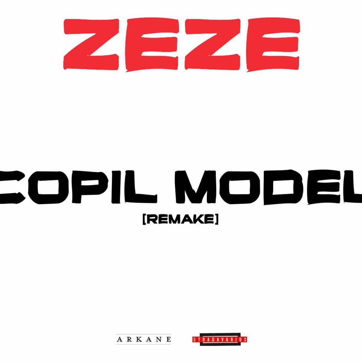 Copil Model (Remake) - Single by Zeze album cover