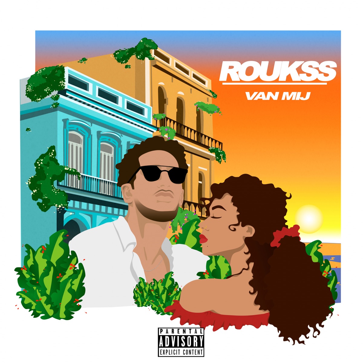 Van Mij - Single by Roukss album cover