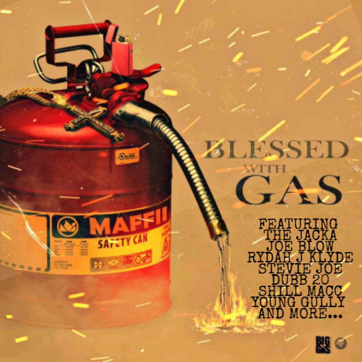 Blessed With Gas by Maffii album cover