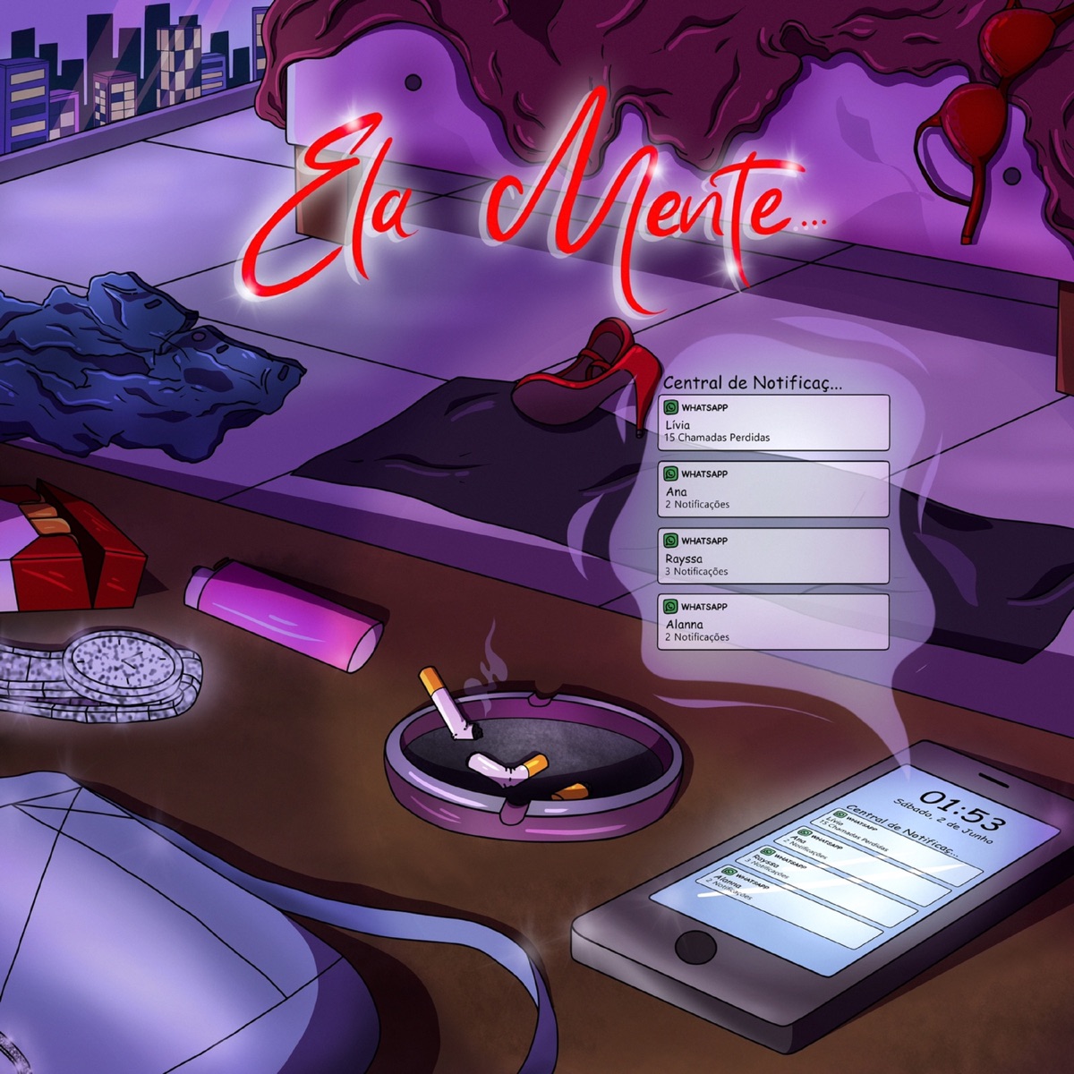 Ela Mente (feat. DJ ANDRE DE CG) - Single by Tege Mc album cover
