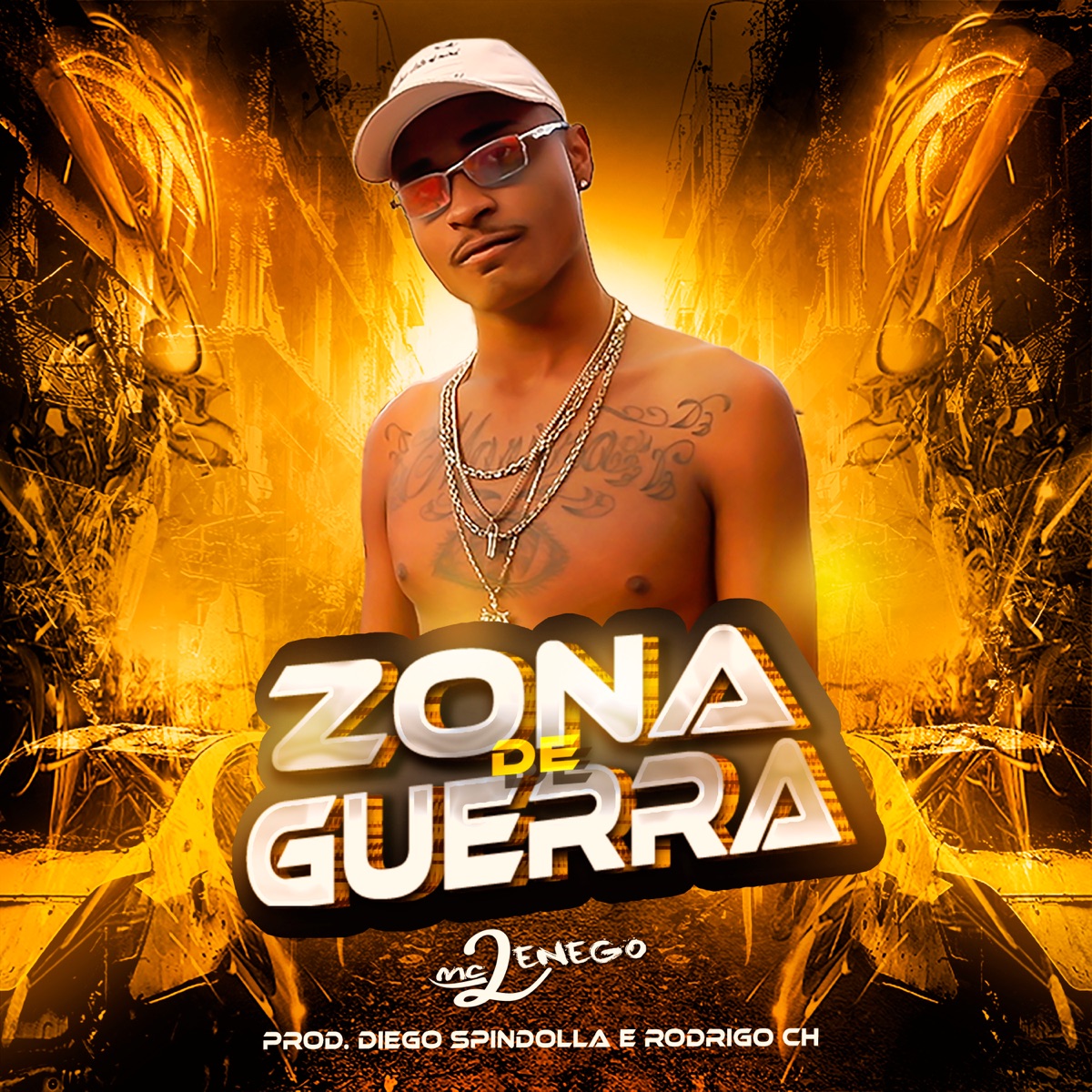 Zona de Guerra (feat. Diego Spindolla & Rodriigo CH) - Single by Mc Lenego album cover