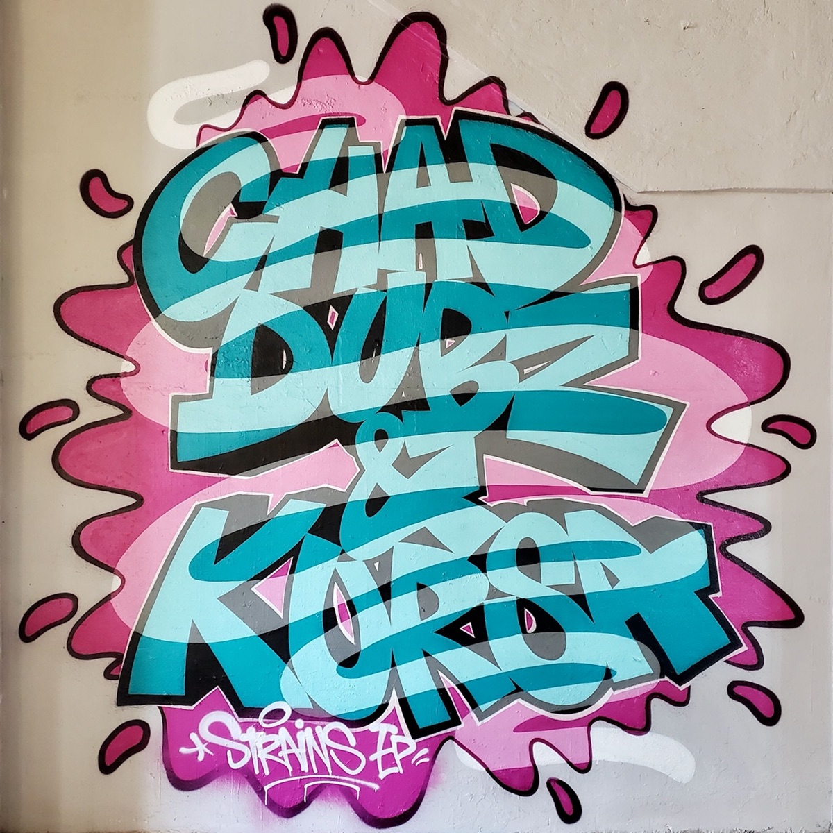 Strains - EP by Chad Dubz & Kursa album cover