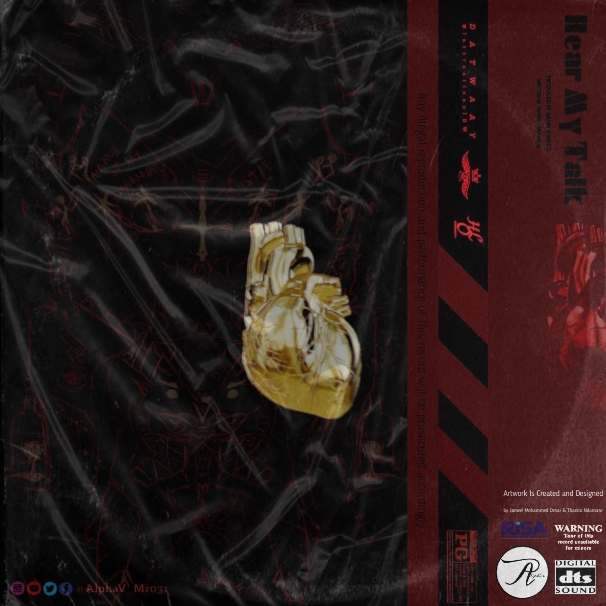 Hear My Talk - Single by Alphav_mr031 album cover