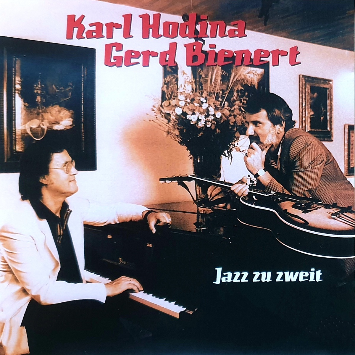 Jazz Zu Zweit by Karl Hodina & Gerd Bienert album cover