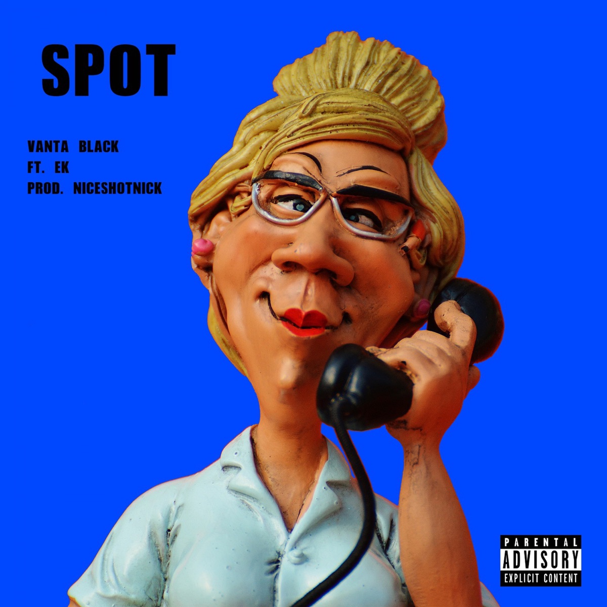 SPOT (Remix Version) [feat. EK] - Single by Vanta Black album cover