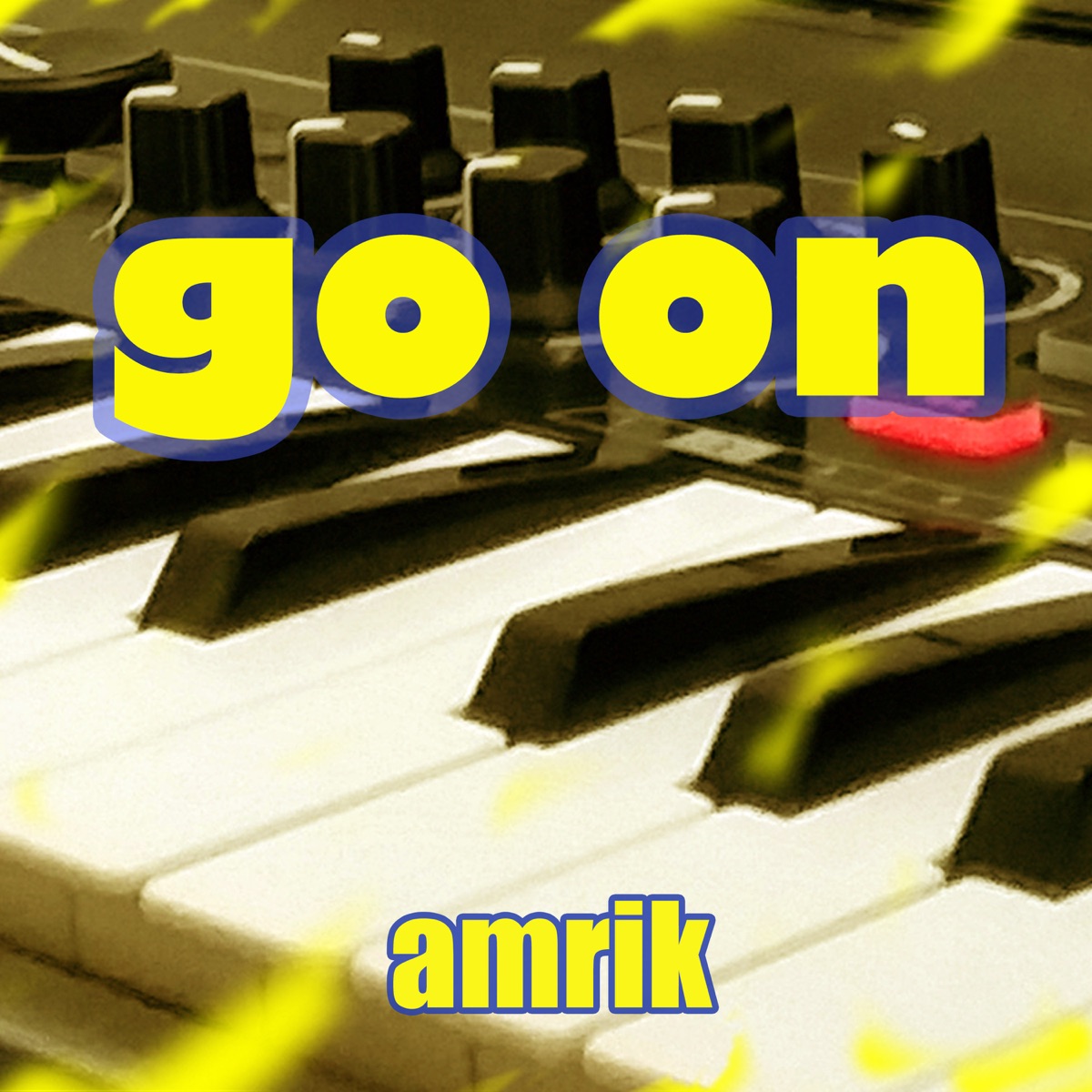 Go On - Single by Amrik album cover