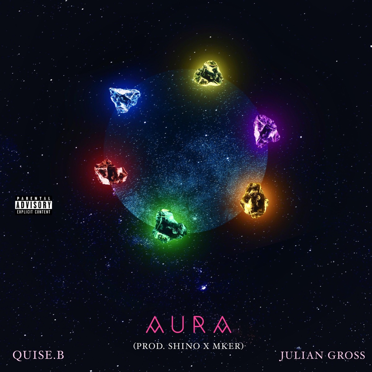 Aura (feat. Julian Gross) - Single by Quise.B album cover
